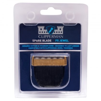 Clipperman F5 Titanium & Ceramic Blade Set for Jewel Clipperman F5 Titanium & Ceramic Blade Set for Jewel