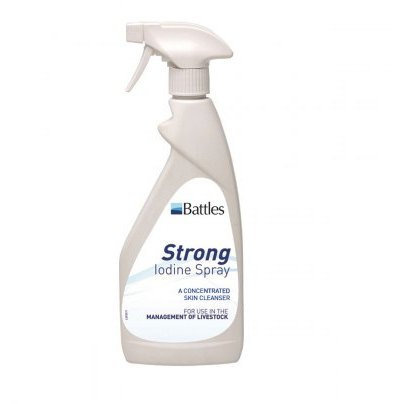 Battles 7% Strong Iodine Battles 7% Strong Iodine