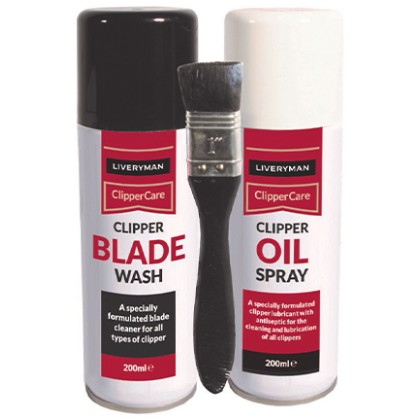 Liveryman Clipper Care Kit (Blade Wash & Oil) Liveryman Clipper Care Kit (Blade Wash & Oil)