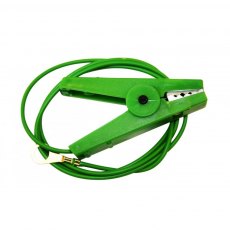 Agrifence Earth Lead on Green Croc Clip
