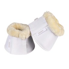 Eskadron Faux Fur Bell Boots - White Eskadron Faux Fur Bell Boots - White