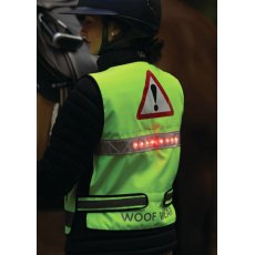 Woof Wear LED Junior Hi Vis Riding Vest Woof Wear LED Junior Hi Vis Riding Vest