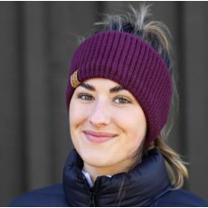 Woof Wear Ribbed Headband - Plum Woof Wear Ribbed Headband - Plum