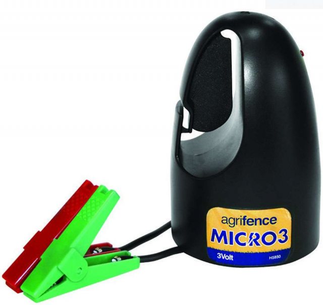 Agrifence Micro 3 Energiser 3V 0.04J