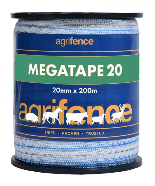 Agrifence Megatape - 20mm x 200m