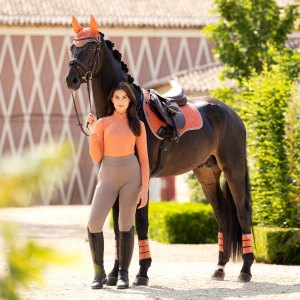 Cameo Equine Thermo Tights - Mulberry - Derby Equestrian Country Store