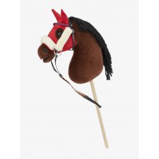 LeMieux Hobby Horse Stretch Hood - Chilli