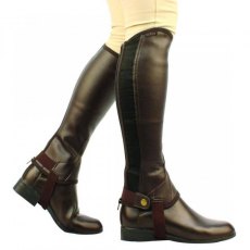 Saxon Equileather Half Chaps - Adults