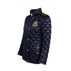 Holland Cooper Diamond Quilt Classic Jacket - Ink Navy