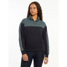 LeMieux Kali Quarter Zip Sweat - Navy/Petrol