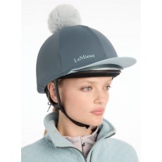 LeMieux Pom Hat Silk - Petrol