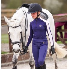 Shires Aubrion Team Winter Baselayer - YR -Navy