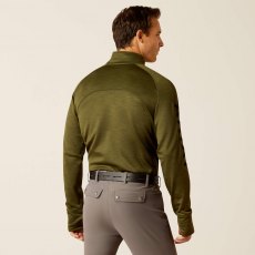 Ariat Mens Tek Team 1/2 Zip - Winter Moss