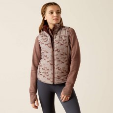 Ariat Bella Reversible Vest - Scattering Horses