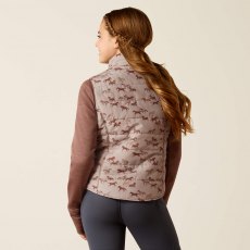 Ariat Bella Reversible Vest - Scattering Horses