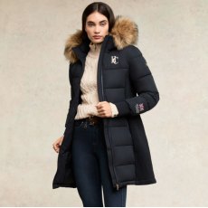 Holland Cooper Team Padded Coat - Ink Navy