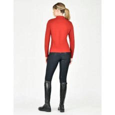 Weatherbeeta Reno Long Sleeve Top - Red Ochre