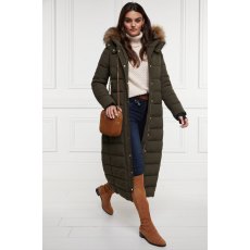 Holland Cooper Stoneleigh Longline Coat - Khaki