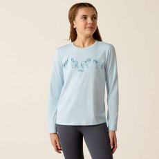 Ariat Pony Squad T-Shirt -  Cerulean Heather