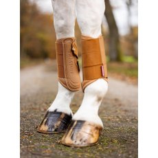 LeMieux Arika Mesh Brushing Boots - Ginger