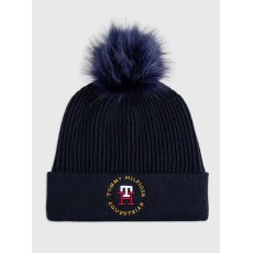 Tommy Hilfiger Vancouver Pom Pom Beanie - Desert Sky