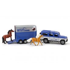 Breyer Farms Land Rover and Tag A Long Trailer