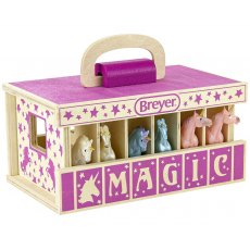 Breyer Unicorn Magic Wooden Stable Playset