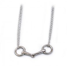 HiHo Silver Sterling Silver Racing Snaffles Necklace