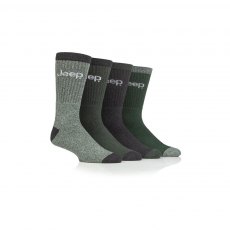 Platinum Agencies Ltd Jeep Mens Socks (4pk)