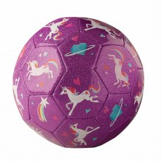 Hippychick Crocodile Creek Soccer Ball - Glitter Unicorn Galaxy