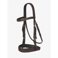 LeMieux Flat Hunter Bridle with Laced Reins