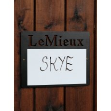 LeMieux Stable Magnetic Whiteboard - Black