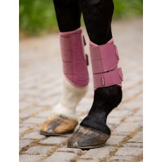 LeMieux Arika Mesh Brushing Boots - Peony