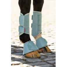 LeMieux Arika Mesh Brushing Boots - Aqua