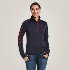 Ariat Tek Team 1/2 Zip - Navy Heather