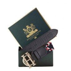 Holland Cooper HC Heritage Belt - Navy Tricolour