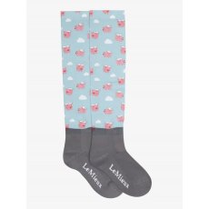 LeMieux Junior Footsies Socks - Flying Pigs