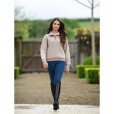 LeMieux Keira Quarter Zip Sweat - Almond