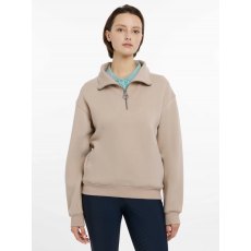 LeMieux Keira Quarter Zip Sweat - Almond