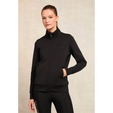 Holland Cooper Training Zip Through Sweat - Black