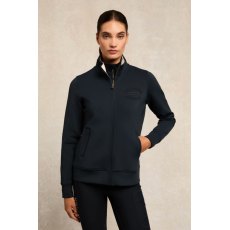 Holland Cooper Training Zip Through Sweat - Ink Navy