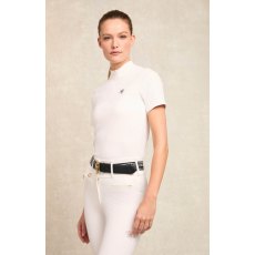 Holland Cooper Burghley Short Sleeve Baselayer - White