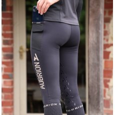 Shires Aubrion React Riding Tights - Young Rider