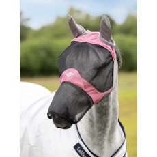 LeMieux Visor-Tek Full Fly Mask - Peony