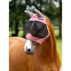 LeMieux Visor-Tek Half Fly Mask - Peony