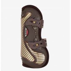 LeMieux Exo-Flex Tendon Boot - Brown/Gold LeMieux Exo-Flex Tendon Boot - Brown/Gold