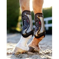 LeMieux Exo-Flex Tendon Boot - Brown/Gold LeMieux Exo-Flex Tendon Boot - Brown/Gold