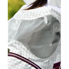 Weatherbeeta Hybrid Seasons Fly Mask - White/Maroon Weatherbeeta Hybrid Seasons Fly Mask - White/Maroon