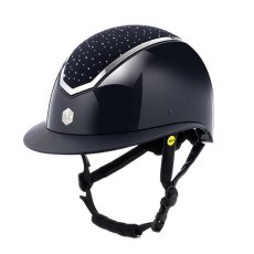 EQX Kylo Crystal Wide Peak with MIPS - Navy Gloss/Silver EQX Kylo Crystal Wide Peak with MIPS - Navy Gloss/Silver
