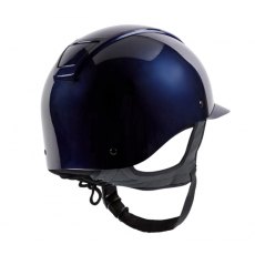 Champion Insight Peaked Helmet - Metallic Navy Champion Insight Peaked Helmet - Metallic Navy